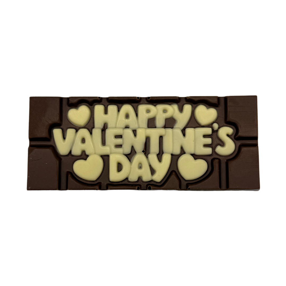 Chocolate Happy Valentine's Day Plaque