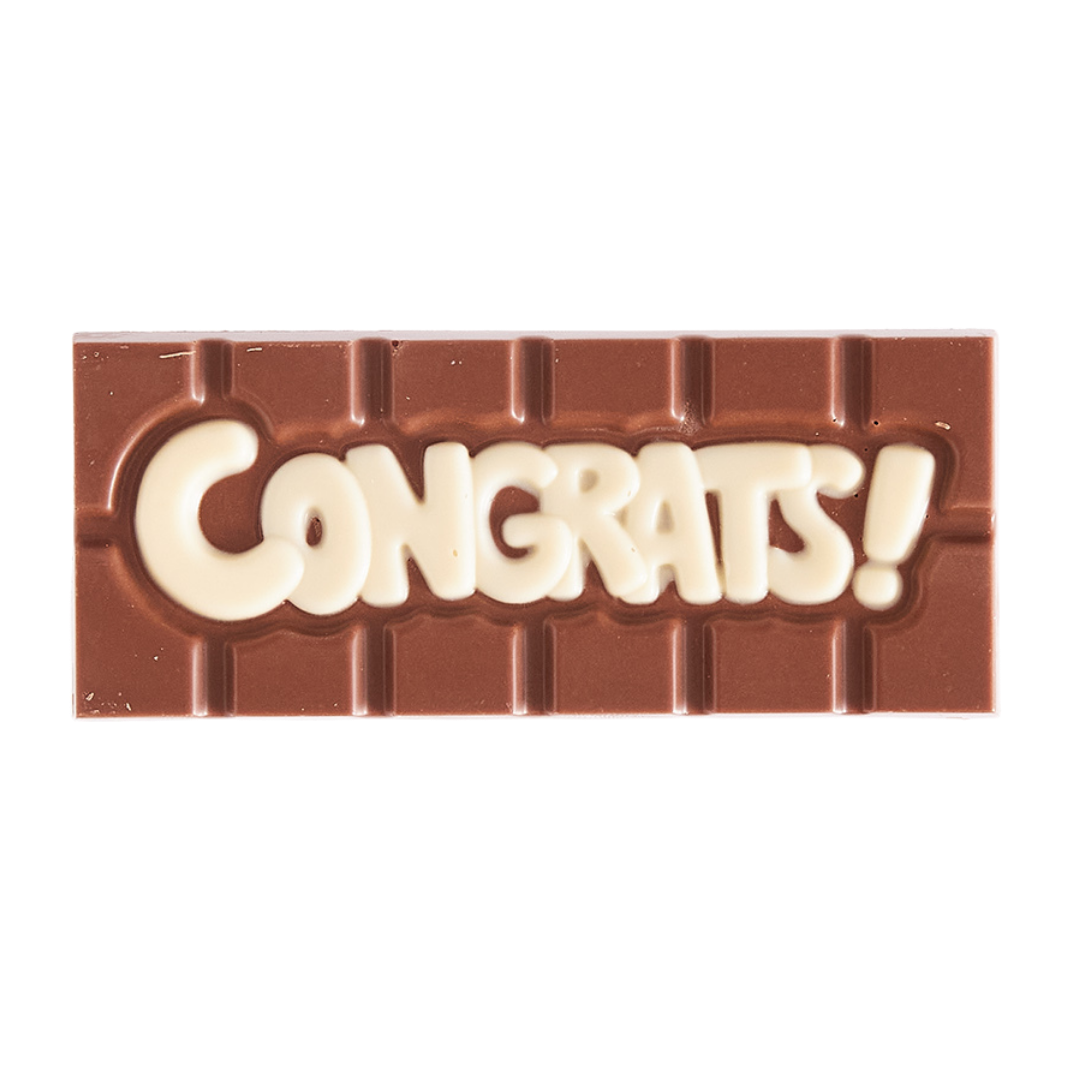 Chocolate Congrats Plaque