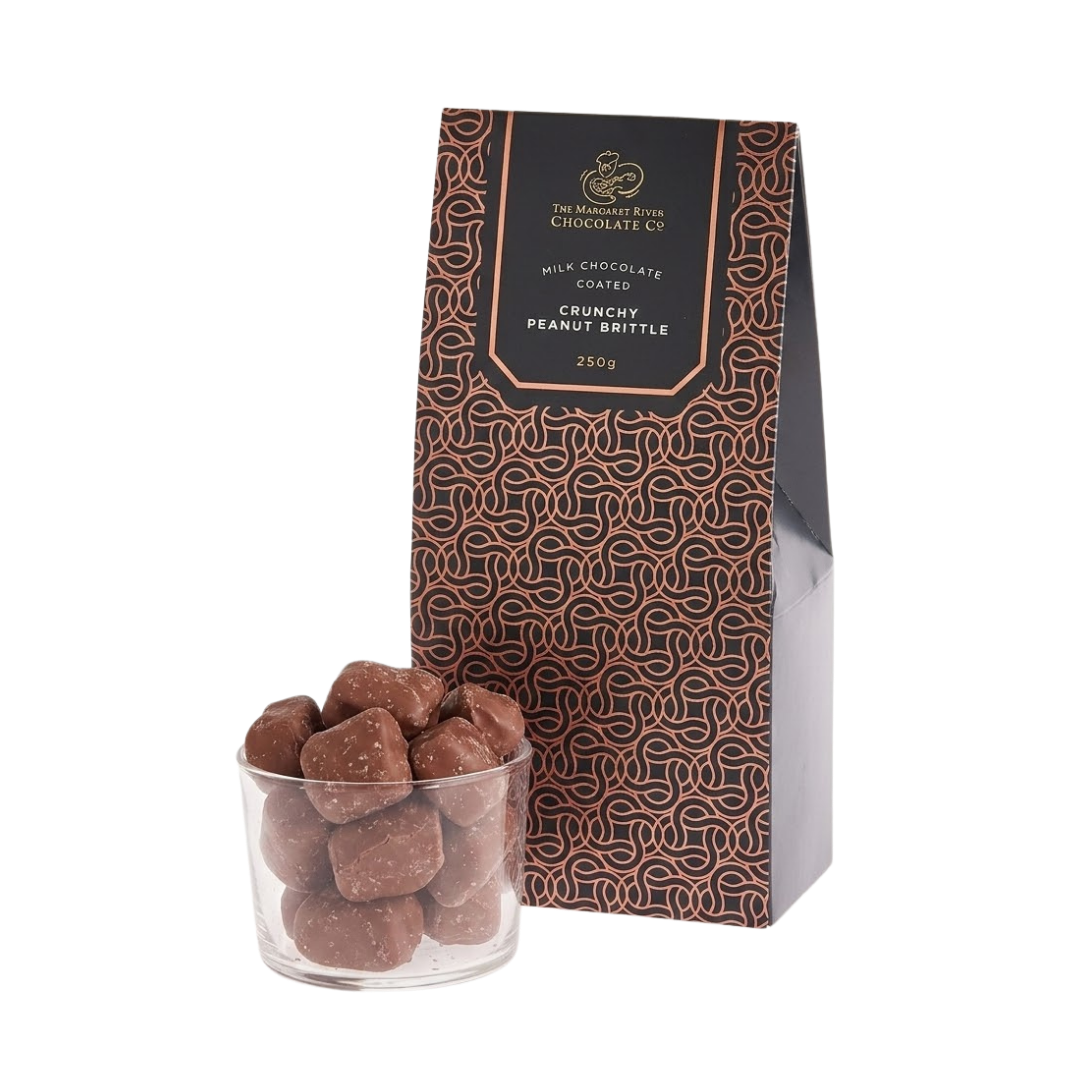 Milk Chocolate coated Crunchy Peanut Brittle 250G