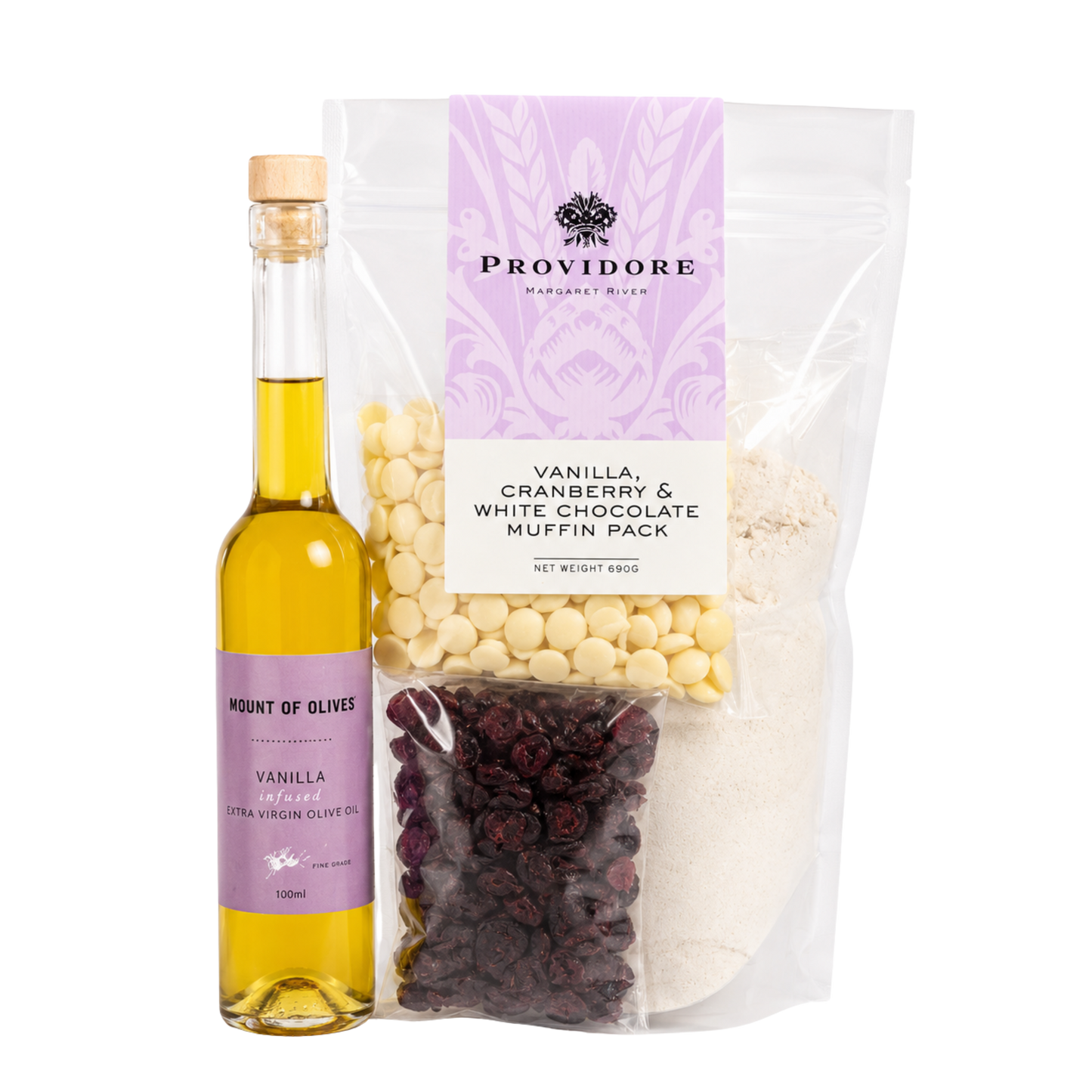 Vanilla, Cranberry & White Chocolate Muffin Pack