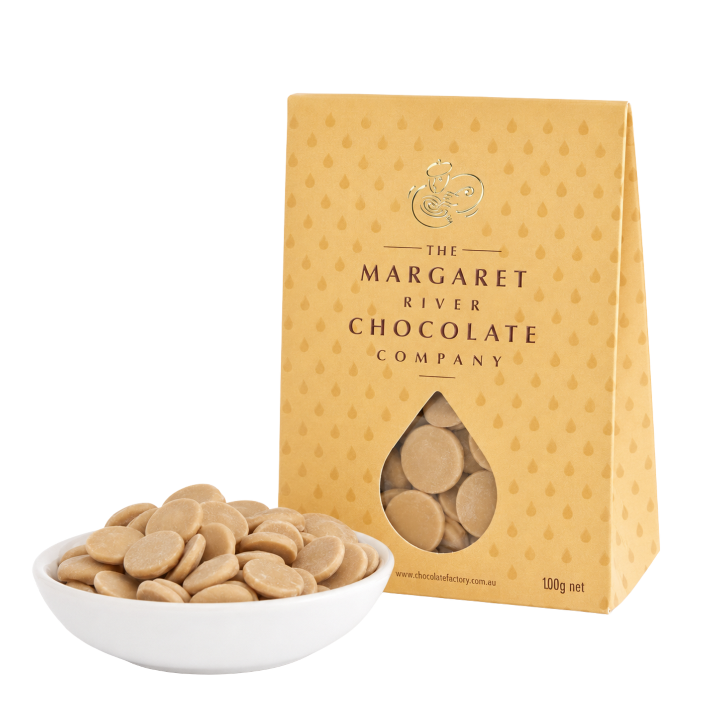 Caramel Chocolate Pastelles 100g Bag