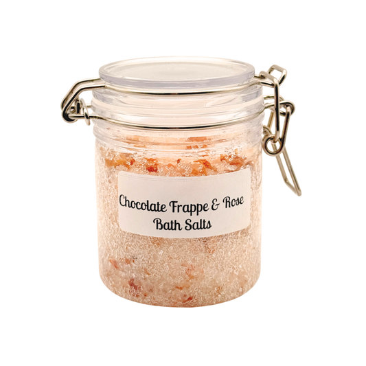 Chocolate Frappe & Rose Bath Salts