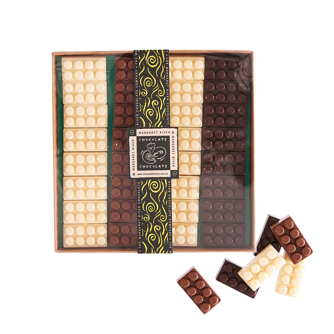 Box Of Chocolate Bricks 32 Pieces