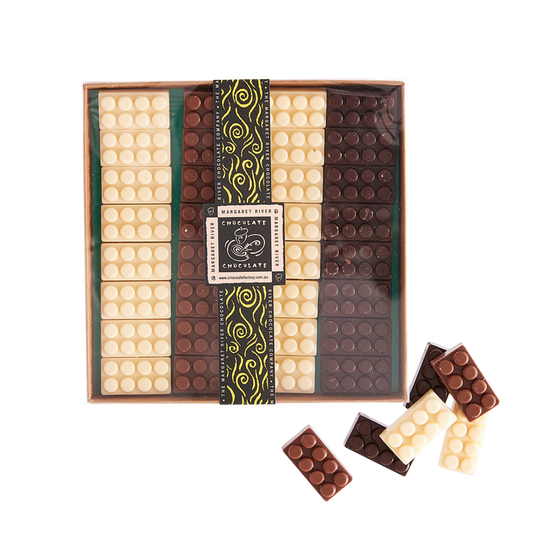 Box Of Chocolate Bricks 32 Pieces