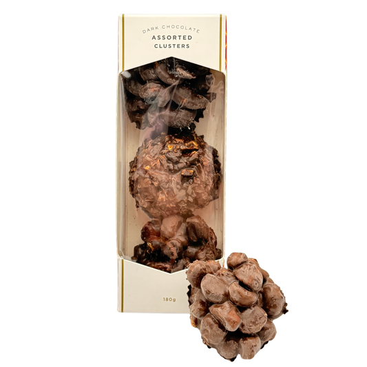 Dark Chocolate Assorted Nut Clusters