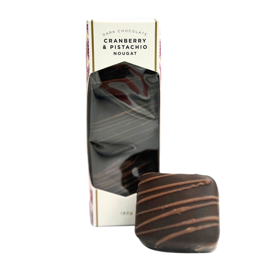 Nougat Box Cranberry Pistachio Dark