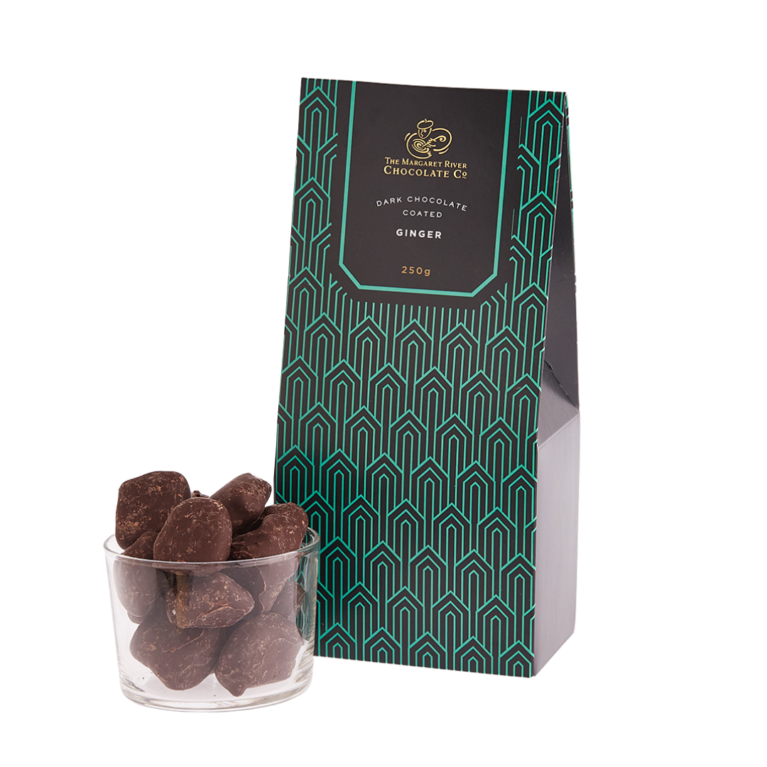 Dark Chocolate coated Buderim Ginger 250G