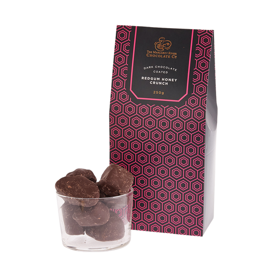 Dark Chocolate coated Redgum Honey Crunch 250G