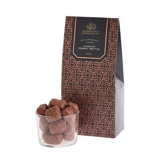 Milk Chocolate coated Crunchy Peanut Brittle 250G
